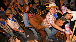 Gay GGC Brokeback Orgy Part 1