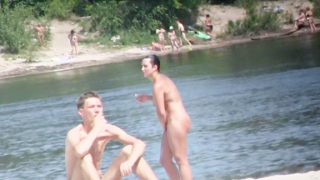 Beach Nudist Girls Beach nudist girls shaking the titties