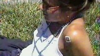 Downblouse Image Down blouse video from the park