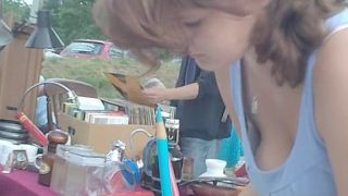 Downblouse Amatuer Downblouse amatuer got secretly spied